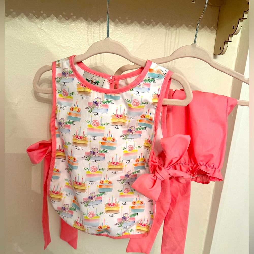 Magnolia Steel Birthday Bib Set 24 months